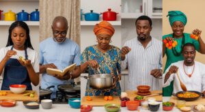 Hillarious Cooks in Nigerian Kitchen