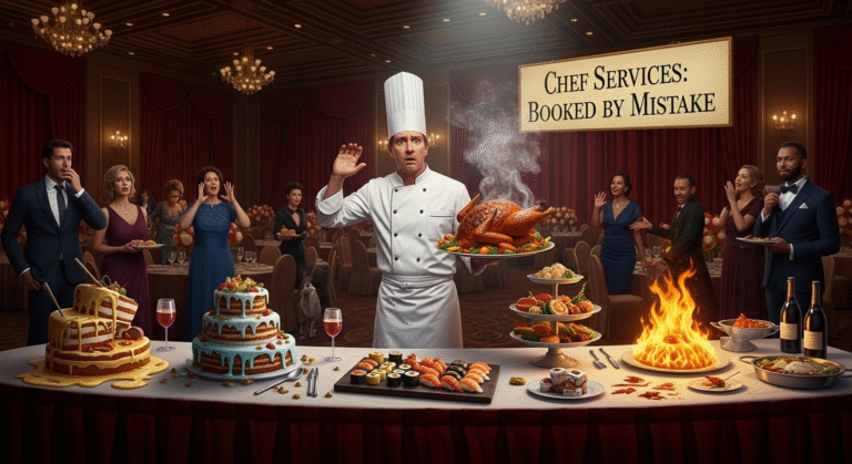 mistakes made by customers when booking a chef